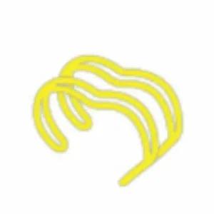 [셀러에이드]제본용 스프링 링 6.4mm 250개입 노란색 와이어 제본 공책