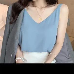 [하프클럽/]민소매 브이넥 데일리 DO009