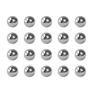 FOCMKEAS 20 PCS 11mm(0.43 ) 베어링 볼 304 스테인리스 스틸 솔리드 G100 정밀