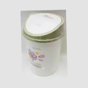 ksr 휴지통 푸쉬타입 쓰레기통(215X325mm)-색상디자인랜덤