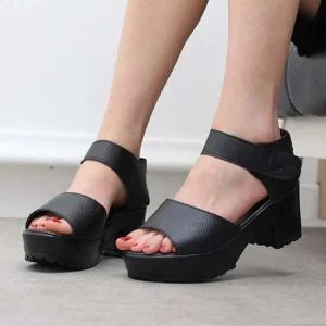 (HH)여성샌들 발이 편안한 통굽샌들 DS-AL007