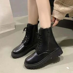 어반 라인 여성 레이스업 빅사이즈 워커