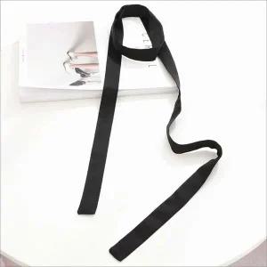 [하프클럽/]여성 롱 타이 스카프 슬림 넥타이 스타일링 포인트