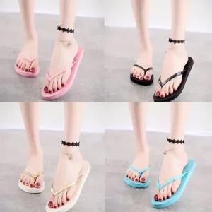 여름 조리 네컬러 예쁜 여름 쪼리 페디큐어 신발