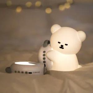 [아가드] 베베 백색소음기 신생아 수유등 무드등 아기 꿀잠 수면교육 화이트노이즈