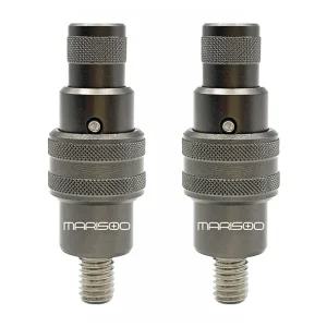 마리수 뜰채부싱 원터치 뜰채 연결 나사 조인트 수초제거대 어댑터 8mm 젠더 2개