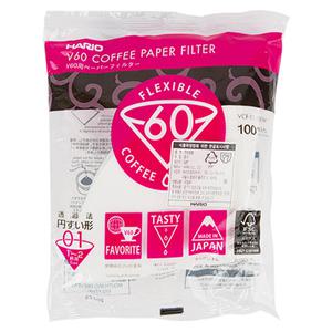 하리오 커피필터지 1-2인용(흰색) 여과지 드립필터 선택 /커피여과지