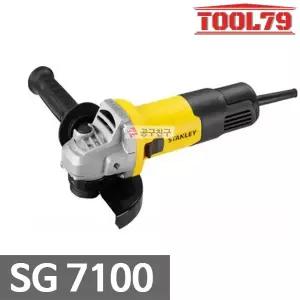 스탠리 SG7100 슬림 전기그라인더 100mm 750W 절단 절삭 연마 유선