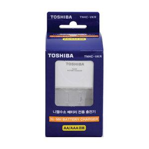 TOSHIBA TNHC-VKR AA AAA 니켈충전건전지 충전기