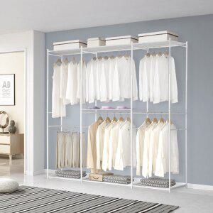 [휴센]갤럭시조합형 2210A_기본형/드레스룸/옷걸이행거/시스템행거/옷장/행거