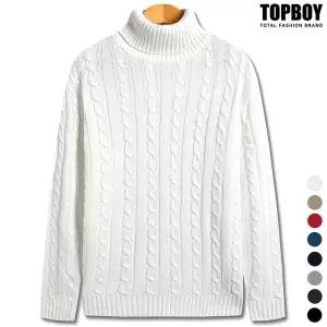 [탑보이]꽈배기 폴라니트 (TR702)