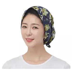 라인 모자형 스카프/머리띠/미용/중화/밴드/세안