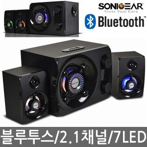 소닉기어 TITAN7 BTMI 블루투스 컴퓨터 스피커 2.1Ch