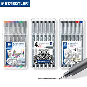 스테들러 피그먼트라이너 4+2set 드로잉 308 SB6P