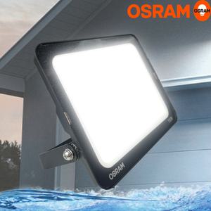 오스람 LED 투광등 사각 투광기 150W 실외등 옥외 방수 외벽 간판 외부조명