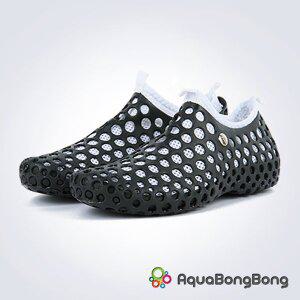 [아쿠아봉봉]아쿠아슈즈 블랙 화이트 인솔분리 아쿠아봉봉 커플신발/젤리슈즈/샌달/비치화/패션화