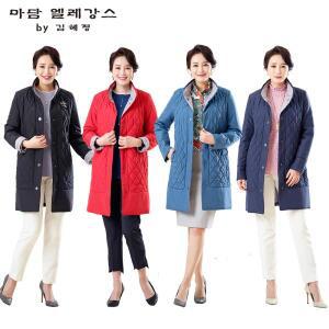 2018년 최신상 [마담엘레강스] 다이아나 롱 퀼팅재킷