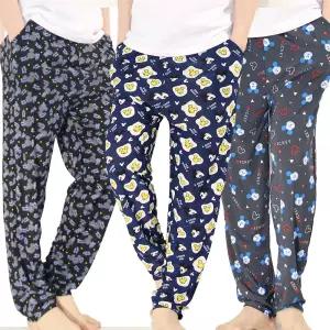 시원한 여름 쿨 아이스 정품 미키/마블 까실이배기팬츠/남성9부/파자마/잠옷바지/빅사이즈바지