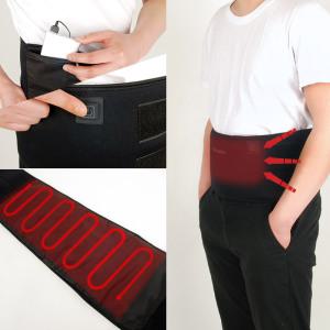 불가마 USB 발열복대 허리 찜질 보호대 벨트 온열복대