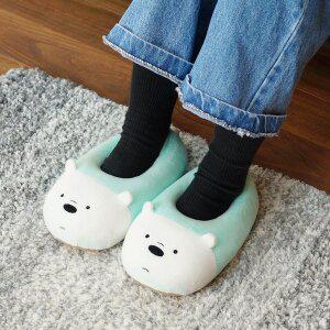 [WEBAREBEARS]위베어베어스 아이스베어 극세사 실내화 거실화 덧신