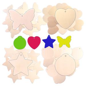 나무와패/와패/나무목걸이/메달/만들기재료 - 소포장