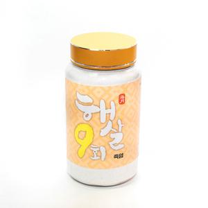 햇살 9회 가루 죽염 500g 해월
