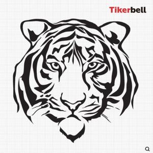 호랑이02 대형 데칼스티커 TKL-21