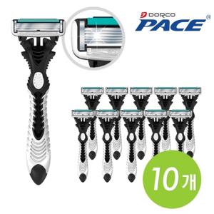 도루코 페이스6 휴대용면도기10개/개별포장/일회용면도기