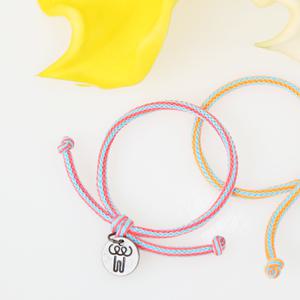 [위드아이스 WITHICE] 핑크믹스 루게릭 기부팔찌