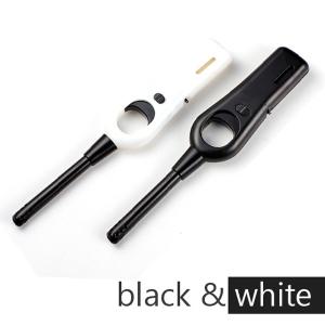 [맑을담 캔들라이터] 블랙/화이트 두가지 색상 충전식 가스점화기