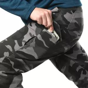 모렉스 겨울 남성 얼룩 기모 작업복 바지 카고 스판 등산