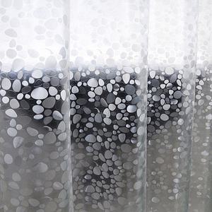 안티 곰팡이 욕실 투명 반투명 샤워 커튼 커텐 패브릭