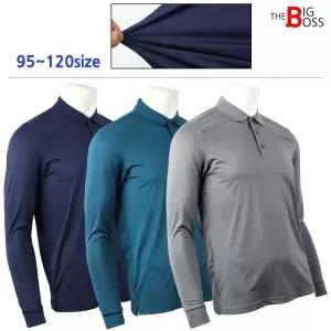 [더빅보스]AIDA스판카치온카라티 봄 가을 남자 중년 신사 긴팔티