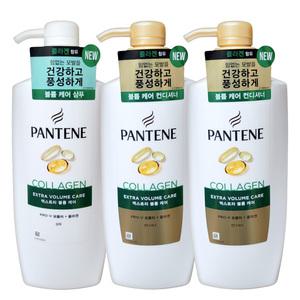 팬틴 엑스트라볼륨 샴푸1개+컨디셔너2개 750ml