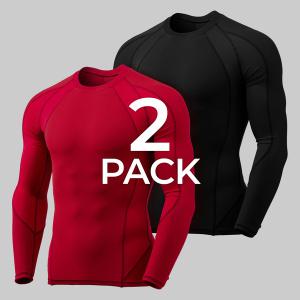 [테슬라] 언더레이어 라운드 긴팔 2팩 TM-MUD61