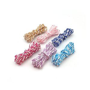 다용도 칼라 종이끈 세트 실공예 줄공예 지끈 노끈 포장끈 한지끈 예쁜줄 포장용 종이끈 색끈 칼라끈