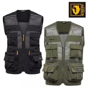 블랙야크 등산조끼 여름 작업 안전 망사조끼