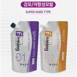 다다토모 퍼밍 헤어 시스템 슈퍼하드 강모 저항성 모발 1제2제 500ml