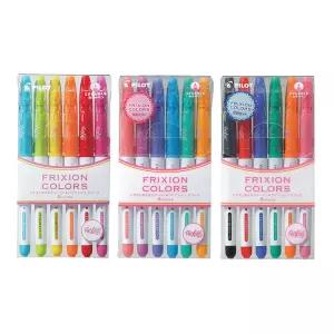 PILOT 파이롯트 프릭션 컬러즈 6색set 골라 쓰는 재미 싸인펜