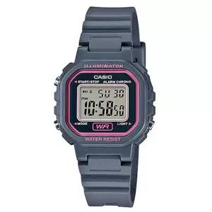 카시오 LA-20WH-8A 여성 우레탄밴드 디지털 시계