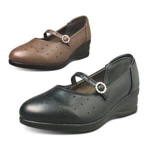 [마마슈] 트렌드 여성 국산 발편한 구두 메리제인 웨지 통굽 모던 쿠션 세미정장 논슬립