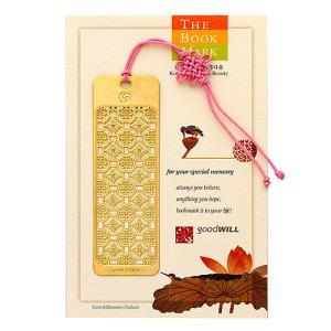 [박씨상방]전통금장책갈피 대/단청문양