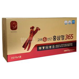 [대한홍삼주식회사] 6년근 고려홍삼정365 240g x 4병(1세트/쇼핑백포함)/면역력증진,피로개선