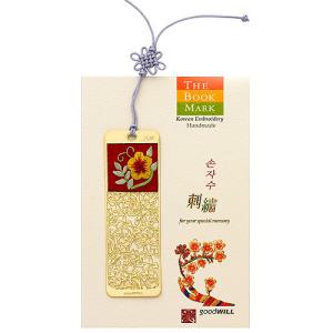 [박씨상방]전통손자수 책갈피 대/패랭이