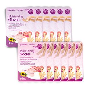 에피엘르 모이스춰라이징 손팩 6개+발팩 6개