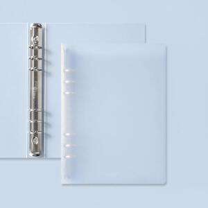 아트박스/모노라이크 A5 6공 베이직 반투명 바인더