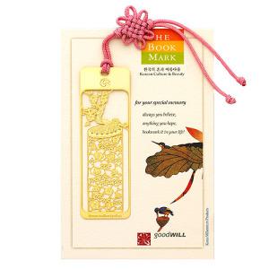 [박씨상방]전통금장책갈피 대(시천지매화문)