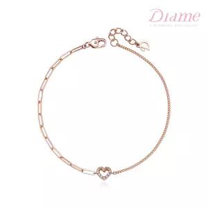 로즈 14K골드팔찌 APC0716B