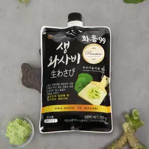 화홍99 진짜 생와사비 함유 750g 업소용 생와사비