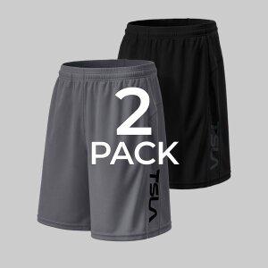 [테슬라] 하이퍼드라이 메쉬  트레이닝 반바지 2팩 TM-MBH22